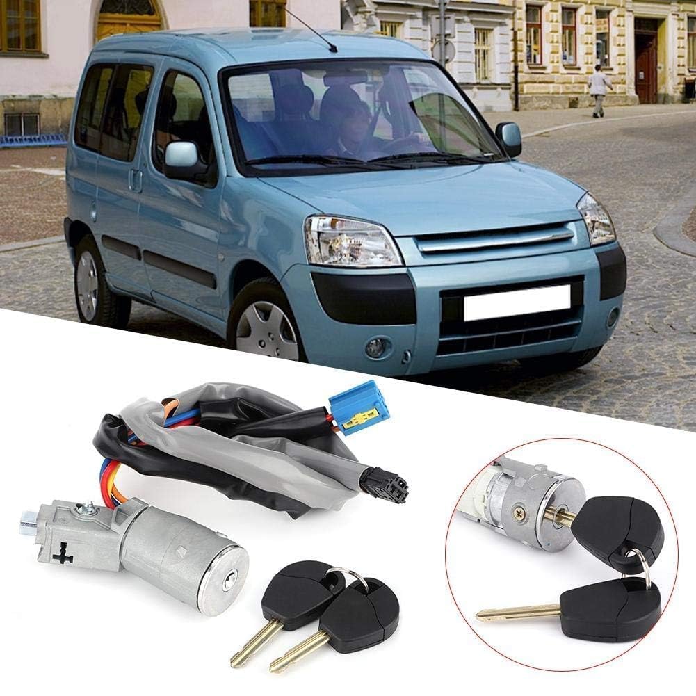 Yctze cerradura de encendido, interruptor de arranque de cerradura de encendido con 2 llaves 4162.CF para