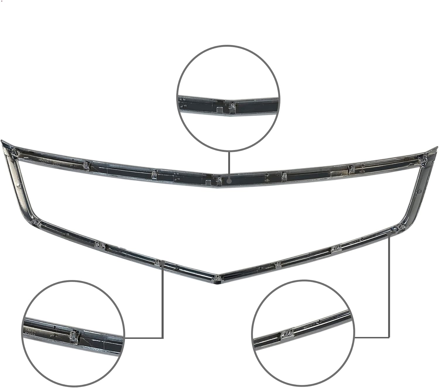 PartsFlow Grille Trim Chrome Surround For 2006 2007 2008 Acura TSX AC1210108