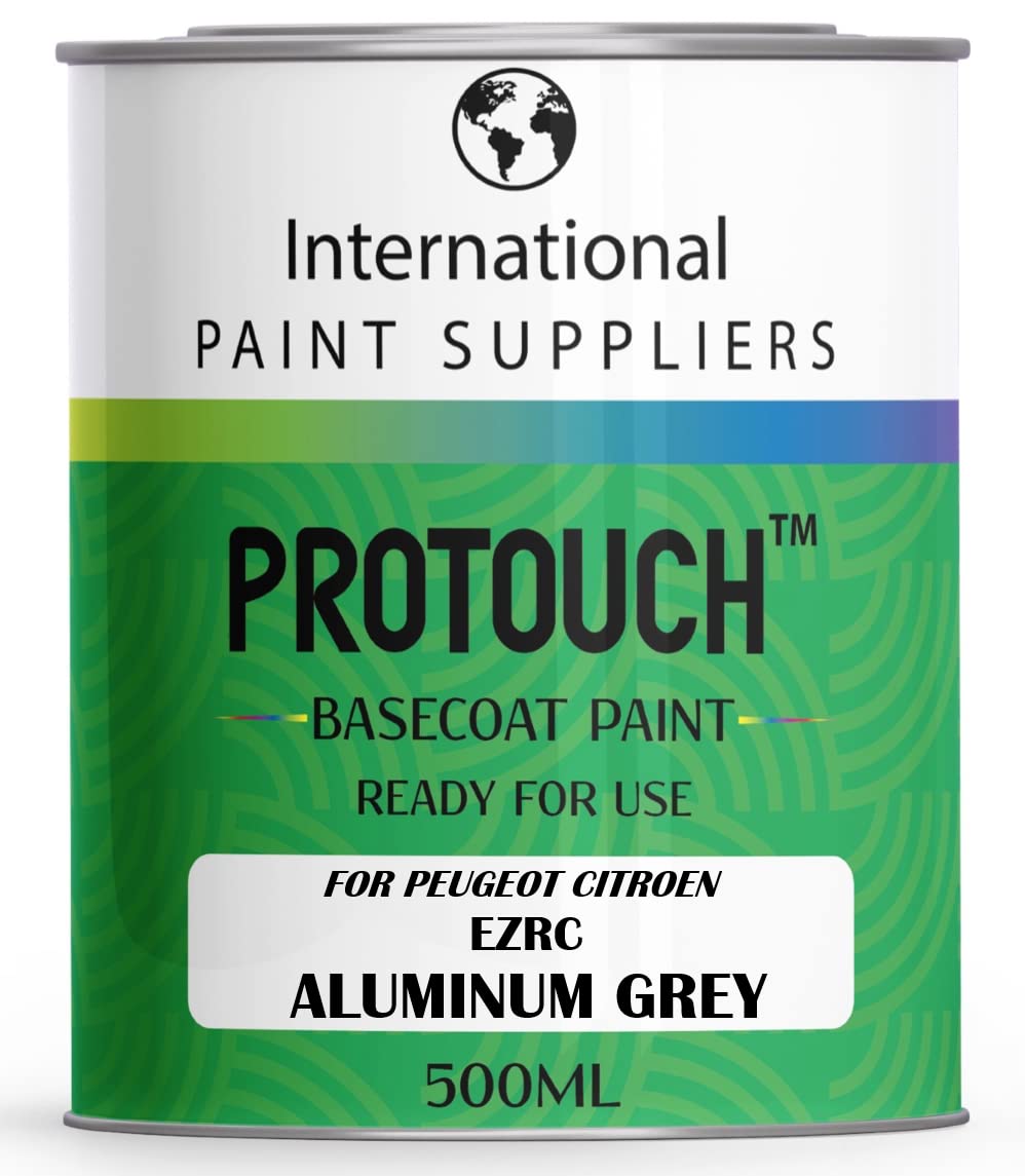 PROTOUCH FÜR PEUGEOT CITROEN EZRC ALUMINIUMGRAU BASLACK RFU NUTZUNG VERFAHREN BILLACK 500ML BURK