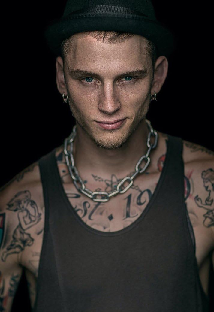 bribase shop Machine Gun Kelly Poster 36 inch x 24 inch / 20 inch x 13 inch