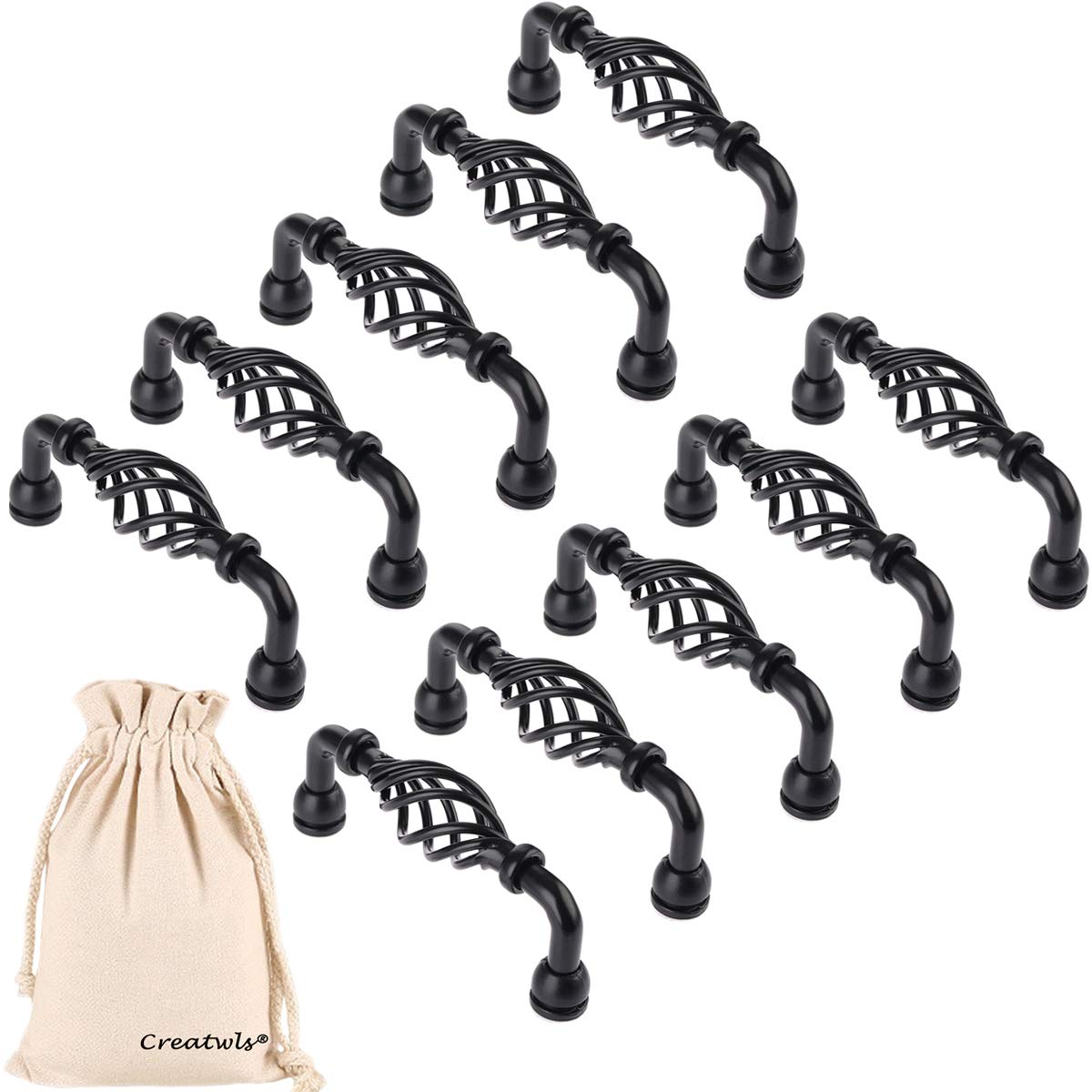 10pcs Kreativ Möbel Knöpfe KÜChen Schränke Möbelknauf Möbelgriff TÜRknauf Schrankgriff Schaufenster TÜRgriff Schublade Kabinett Knöpfe,Verschiedene Grössen