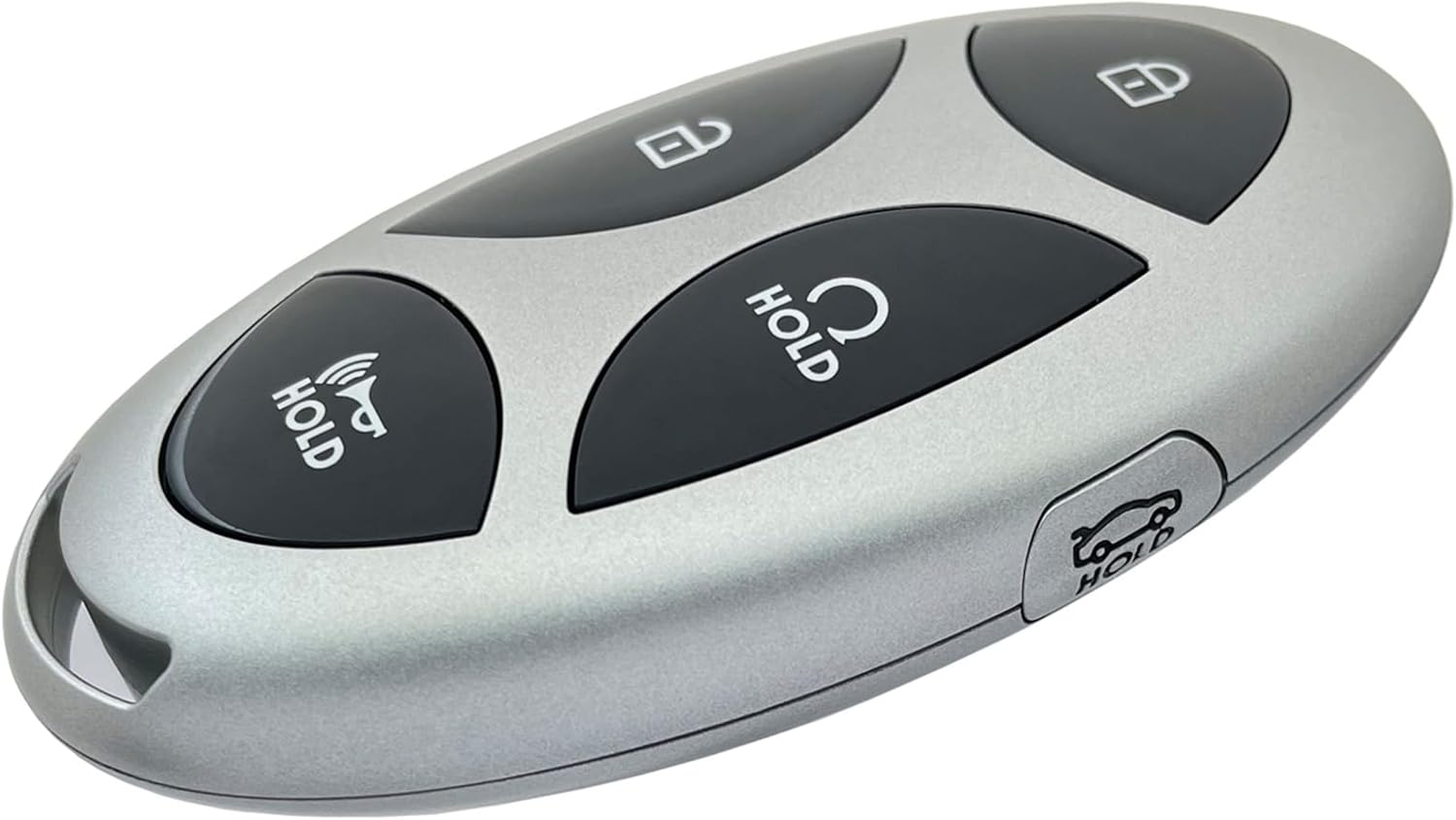 Smart Key Fob Shell Case Replacement Fits for Hyundai Ioniq 6 Grandeur GN7 KONA Elanrtra Sonata Tucson 2023 2024 2025 Santa Fe Keyless Entry Car Remote Cover (5 Button)