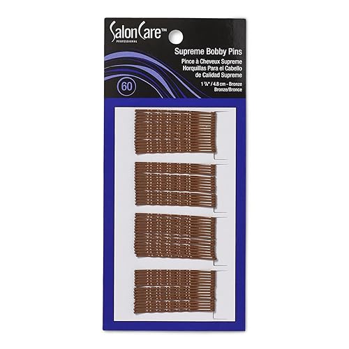 Miniatura 4 de Salon Care Pinzas Bobby profesionales Supreme negras 60 unidades