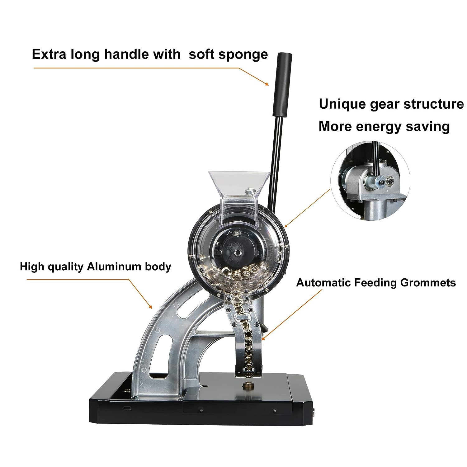 Máquina Semiautomática De Prensado Manual De Ojales, Máquina De Punzonado Y Ajuste De Ojales De 6/10/12 Mm, Máquina Automática De Prensado De Ojales, Herramienta para Ojales, para Tela De Cuero