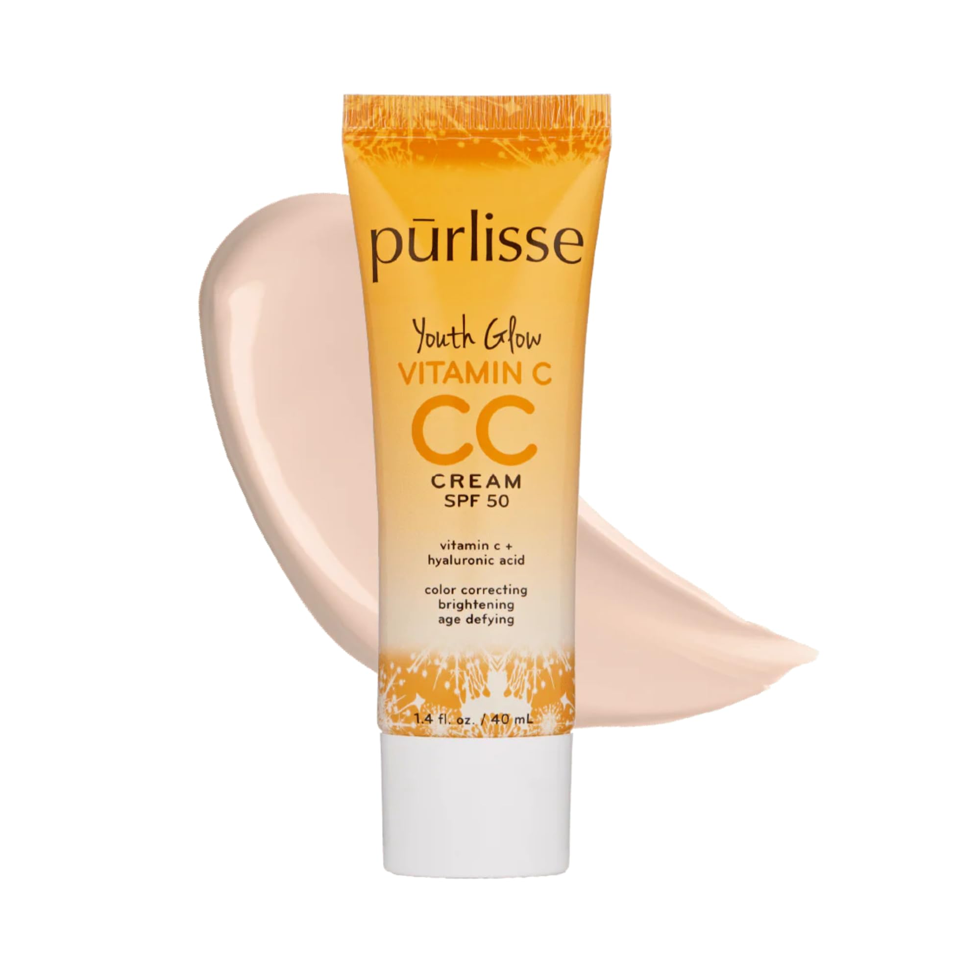 Amazon.com: pūrlisse Youth Glow Vitamin C CC Cream SPF 50