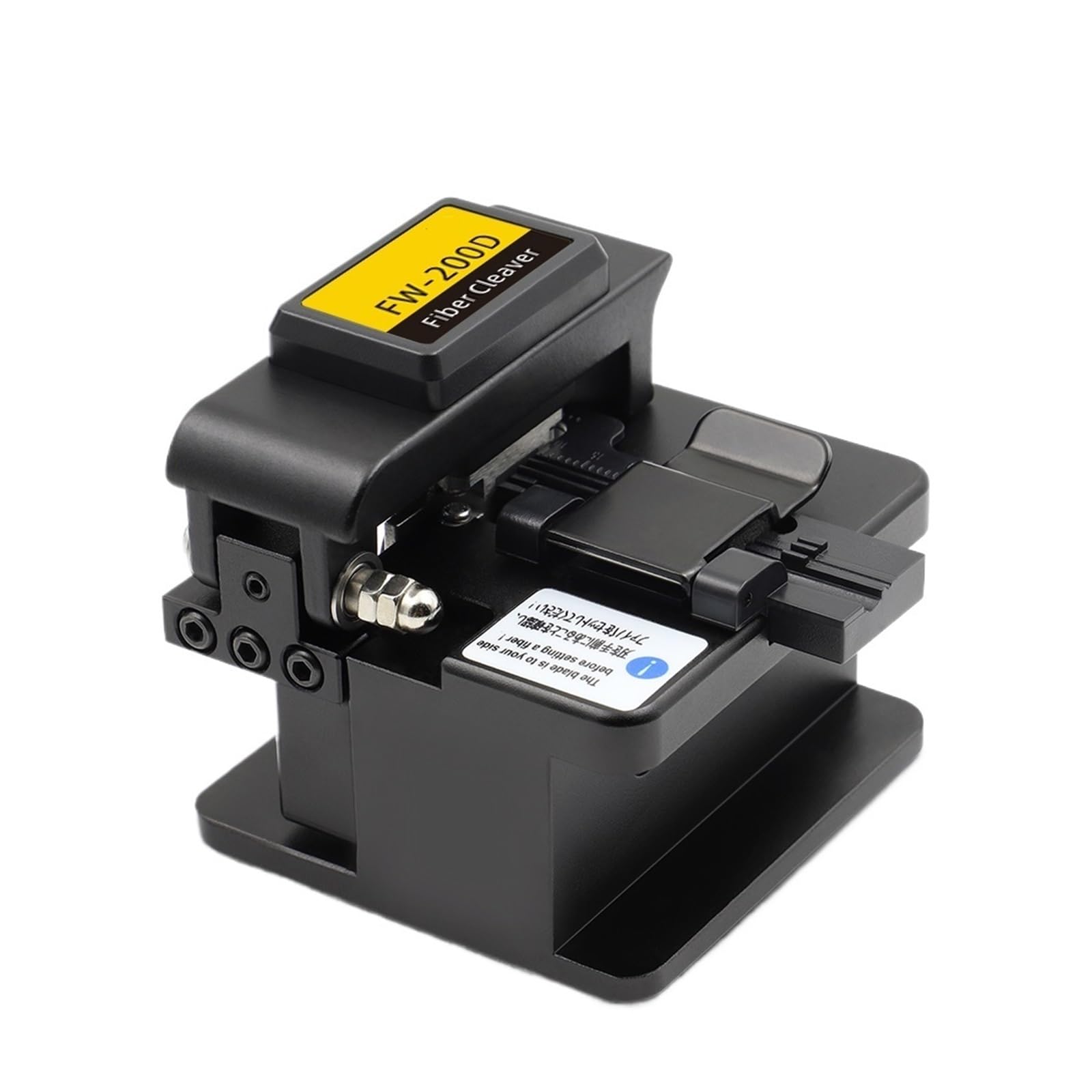Optical Fiber Cleaver Cable Cutting Knife High Precision Optic Cutter FW-200D Optoelectronic Cleaver