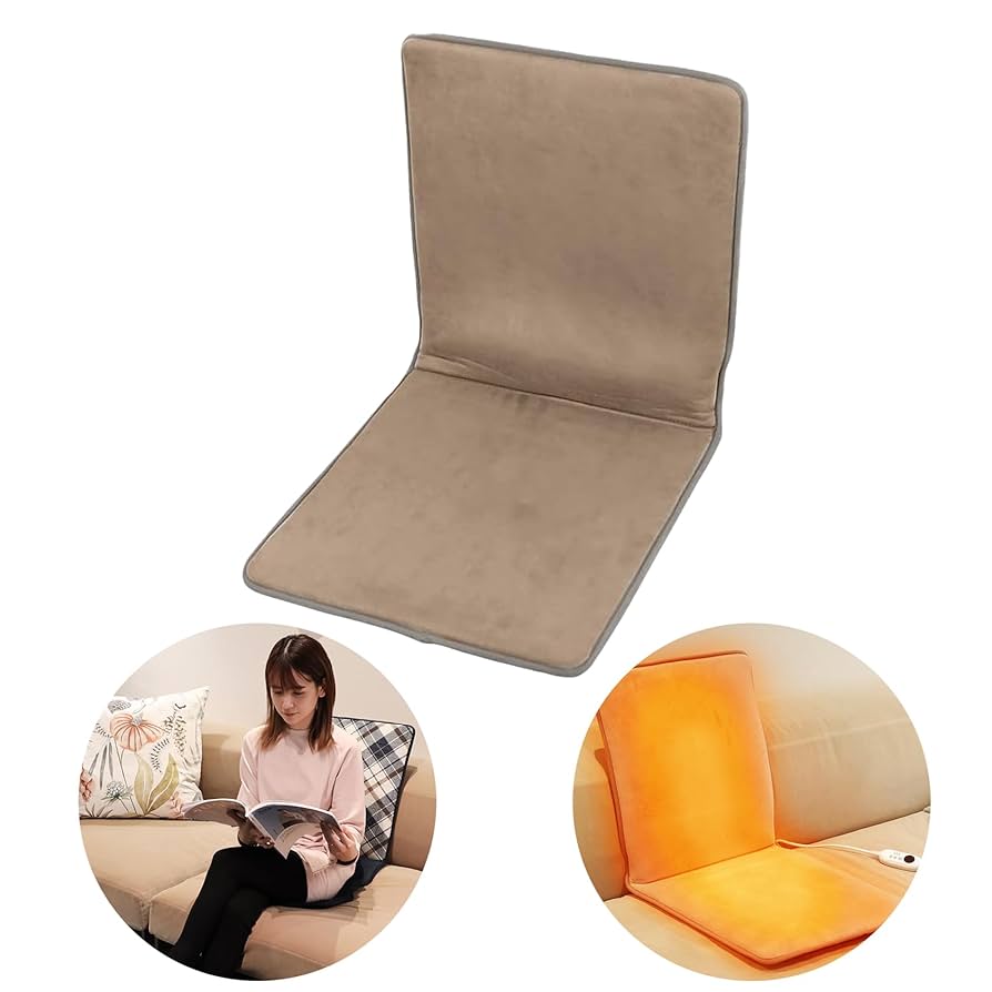 匿名配送❣️新品未使用ホットクッションカバー 電熱座布団カバー ヒーター内蔵 Amazon | LaFuture ヒータークッション ホットマット 電気座布団