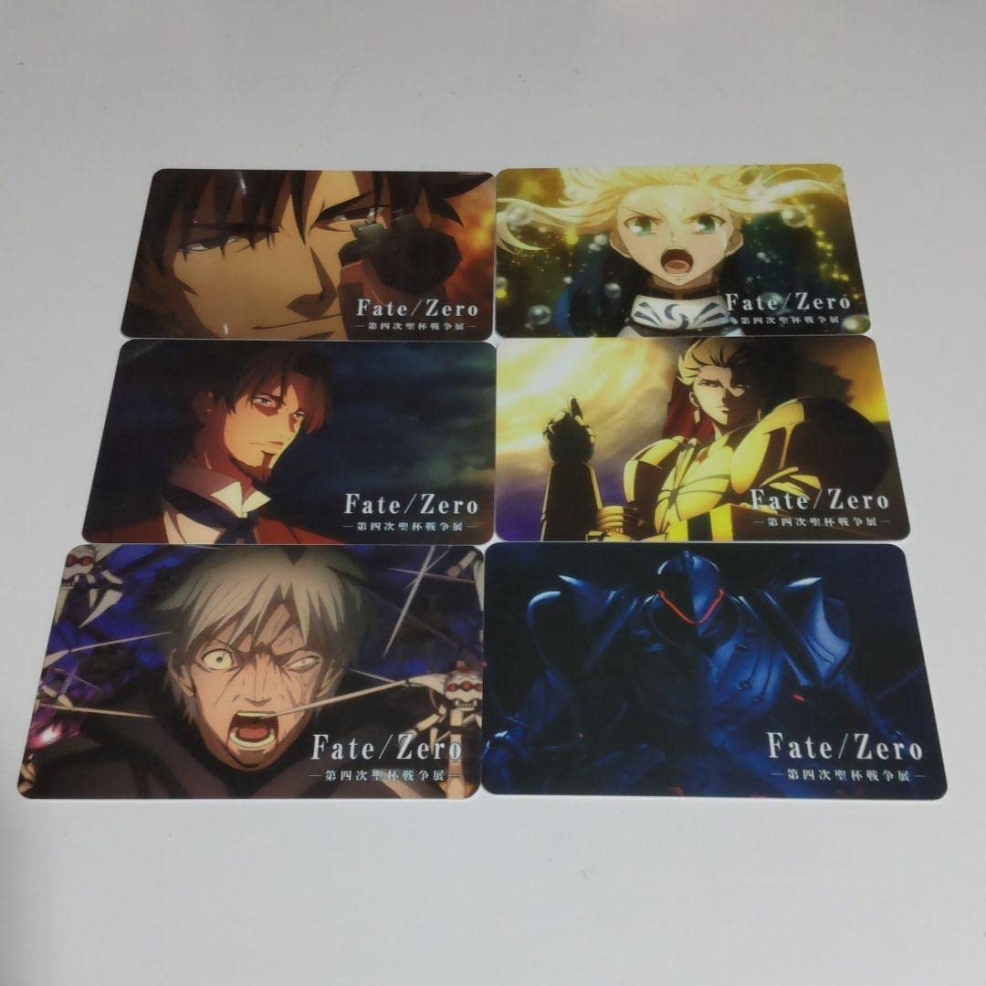 ♯Hlt28DCフェイトゼロFate/Zero第四次聖杯戦争プレートS入全8種 ♯Hlt28DCフェイトゼロFate/Zero第四次聖杯戦争プレートS入全8