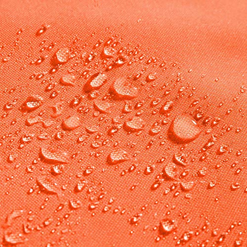 Miulee CAOUTDOOR_18IN_PILLOW_15 Pack Of 2 Decorative Outdoor Waterproof Pillow Covers Square Garden Cushion Sham Throw Pillowcase Shell For Fall Patio Tent Couch 18X18 Inch Orange thumb #3