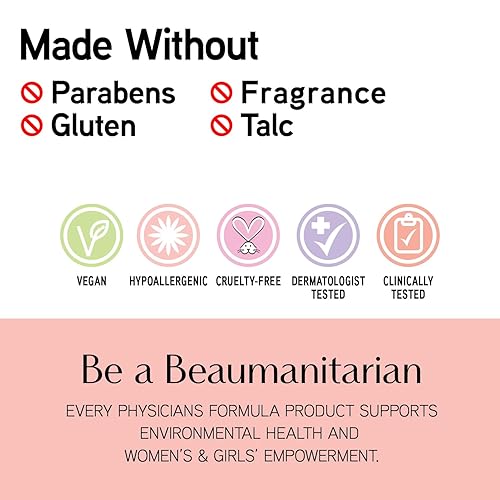 Miniatura 6 de Physicians Formula Mineral WearDiamond Filler - Color de mejillas y labios, fórmula multiusos de suero a crema, rellena y suaviza para mejillas y