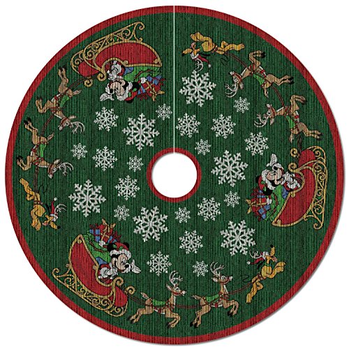 Hallmark Mickey Mouse Oh, What Fun! Tree Skirt with Light