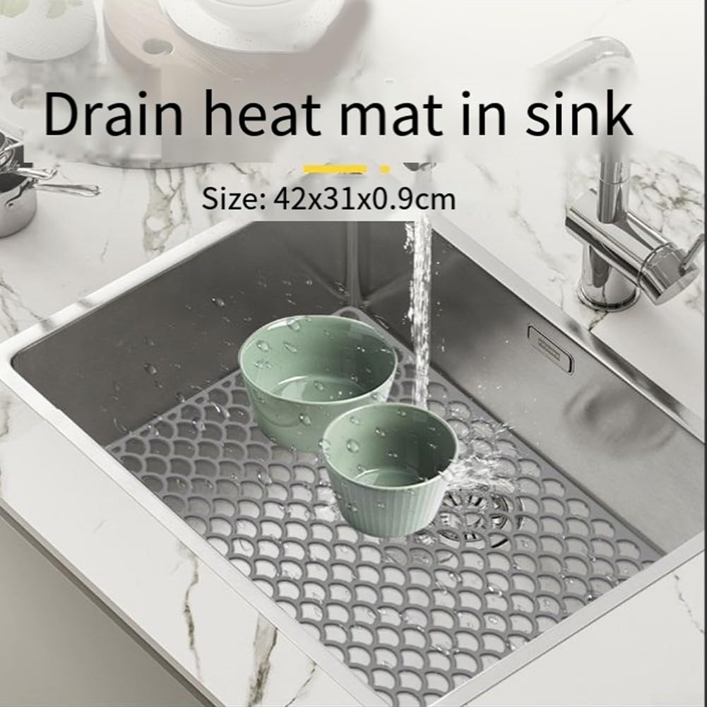 Resistente al calore proteggi Silicone facile da pulire lavello da cucina tappet