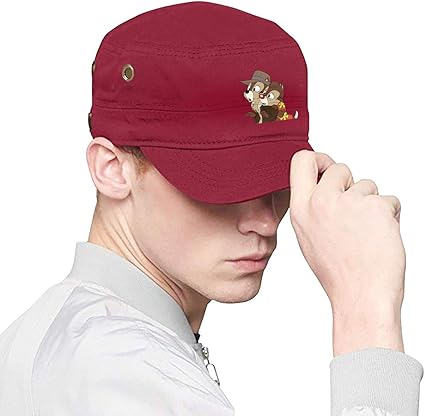 Amazon Co Jp Missy スタイリッシュ 大人着 男女兼用 野球帽 チップとデール アメリカ 冒険 アニメ キャラクター マンガ イラスト ハイキング 帽子 メッシュハット 無地 つば長 ソフト 日焼け止め 紫外線防止 Red ファッション