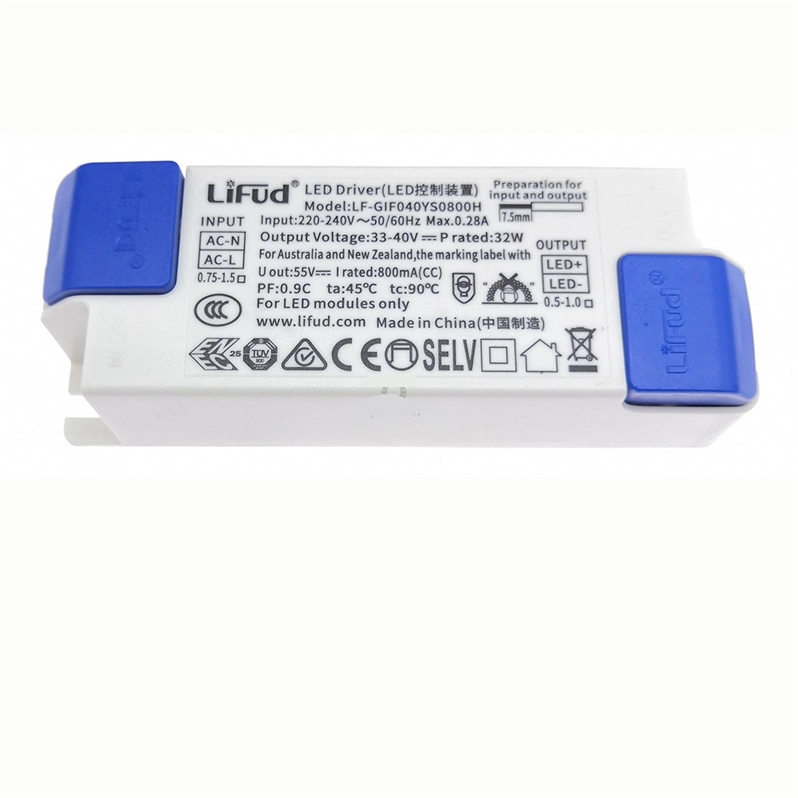 FCARUMIQP 1PCS LED Driver 8W-60W High PF LF-GIRxxxYM YS Series 350mA 800mA 900mA 1000mA 1300mA 1400mA 1500mA(YS-800H)