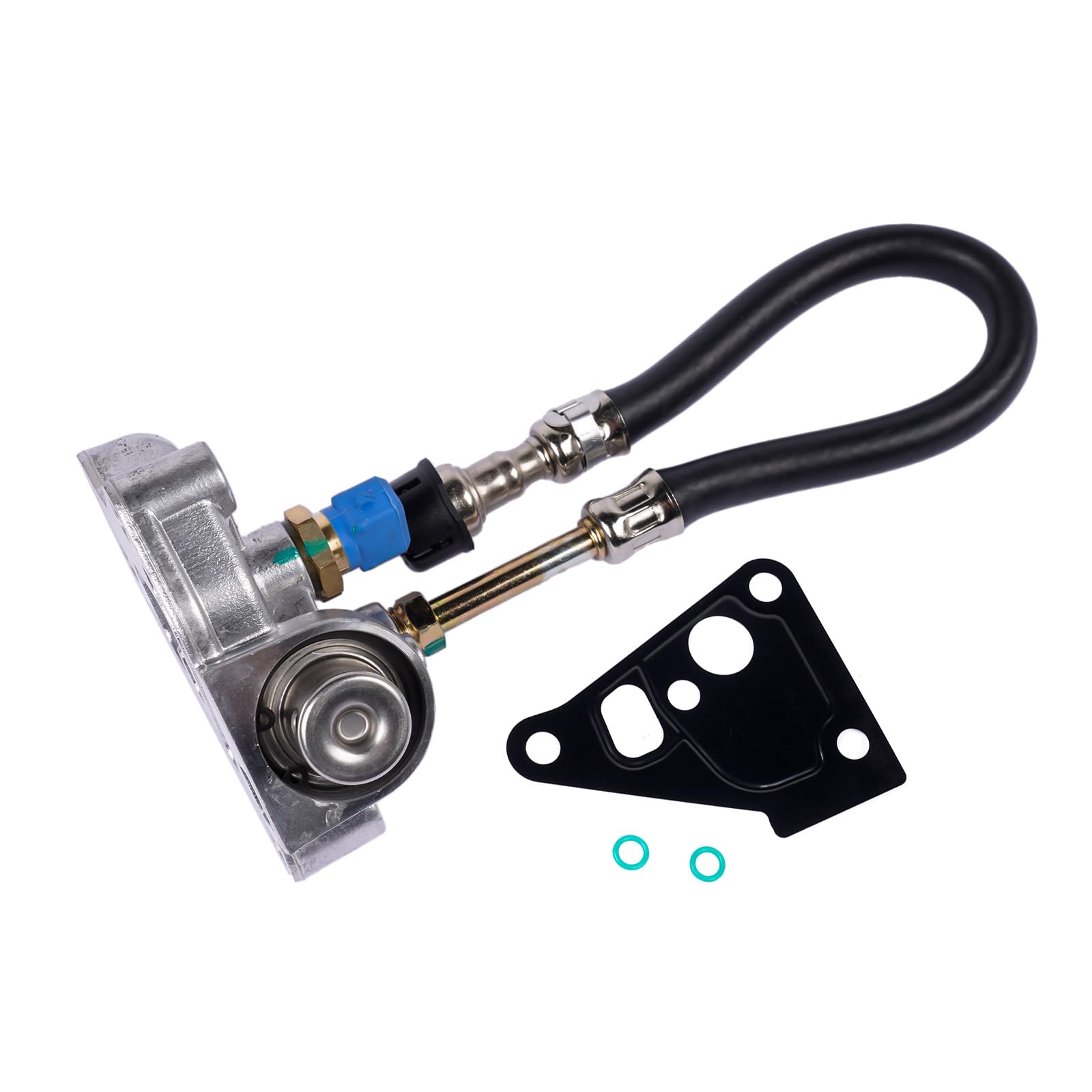 Regolatore di pressione del carburante con guarnizione Compatibile con Dis*cov*ery 2 TD5 2.5 LR016319 Hopzty