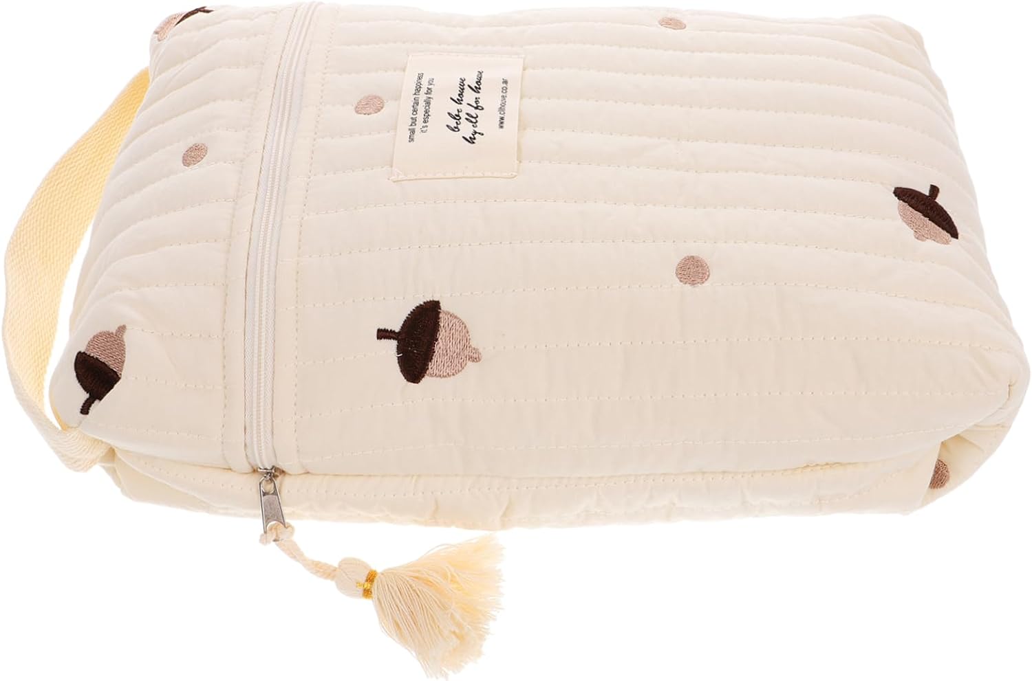 Portable Diaper Storage Bag Multi Functional Mommy Diaper Pouch for Essentials Easy Stroller Attachment for Travel and Daily Use for Diapers Wipes and Bottles