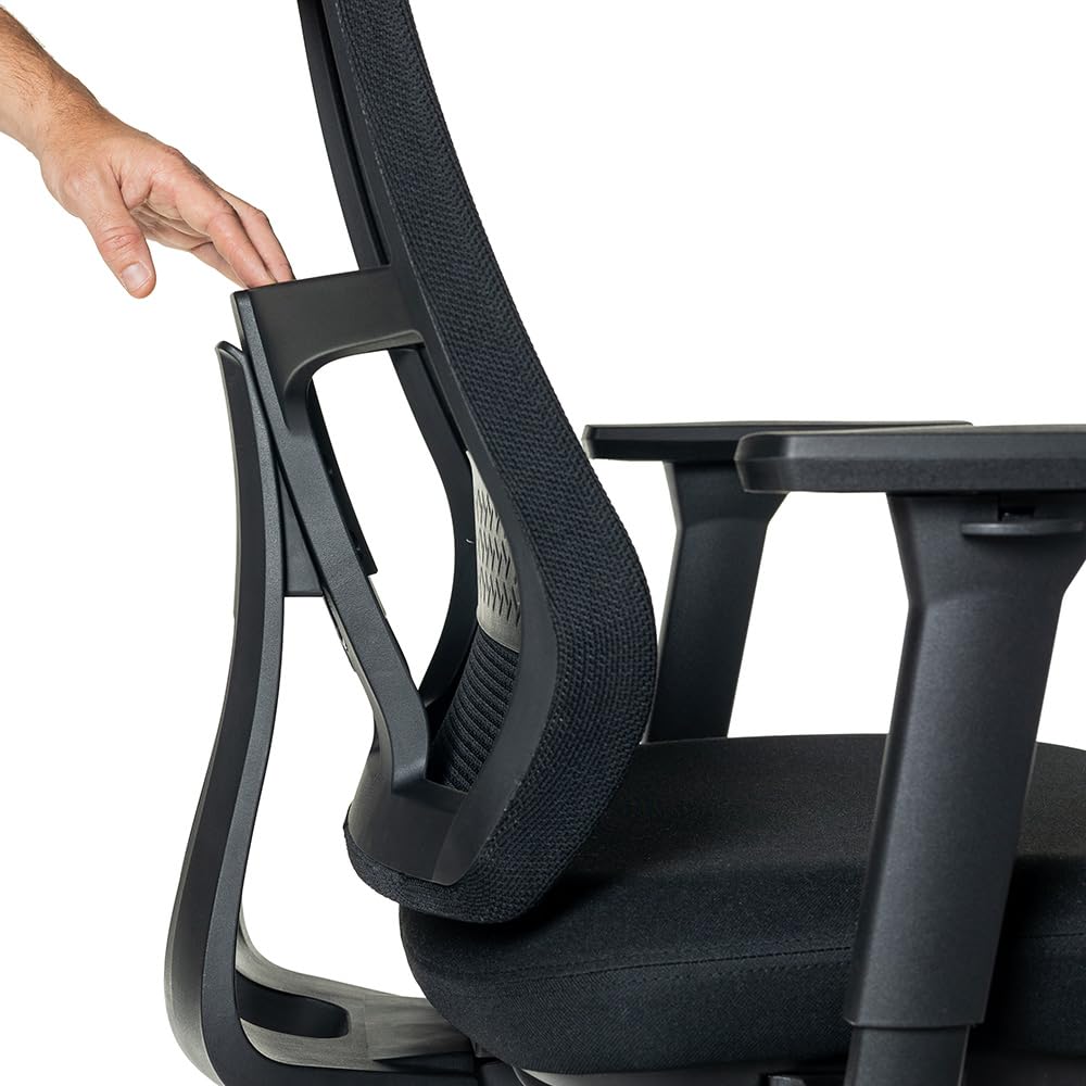 Rocada Silla operativa Profesional 934M. Color Asiento Negro.