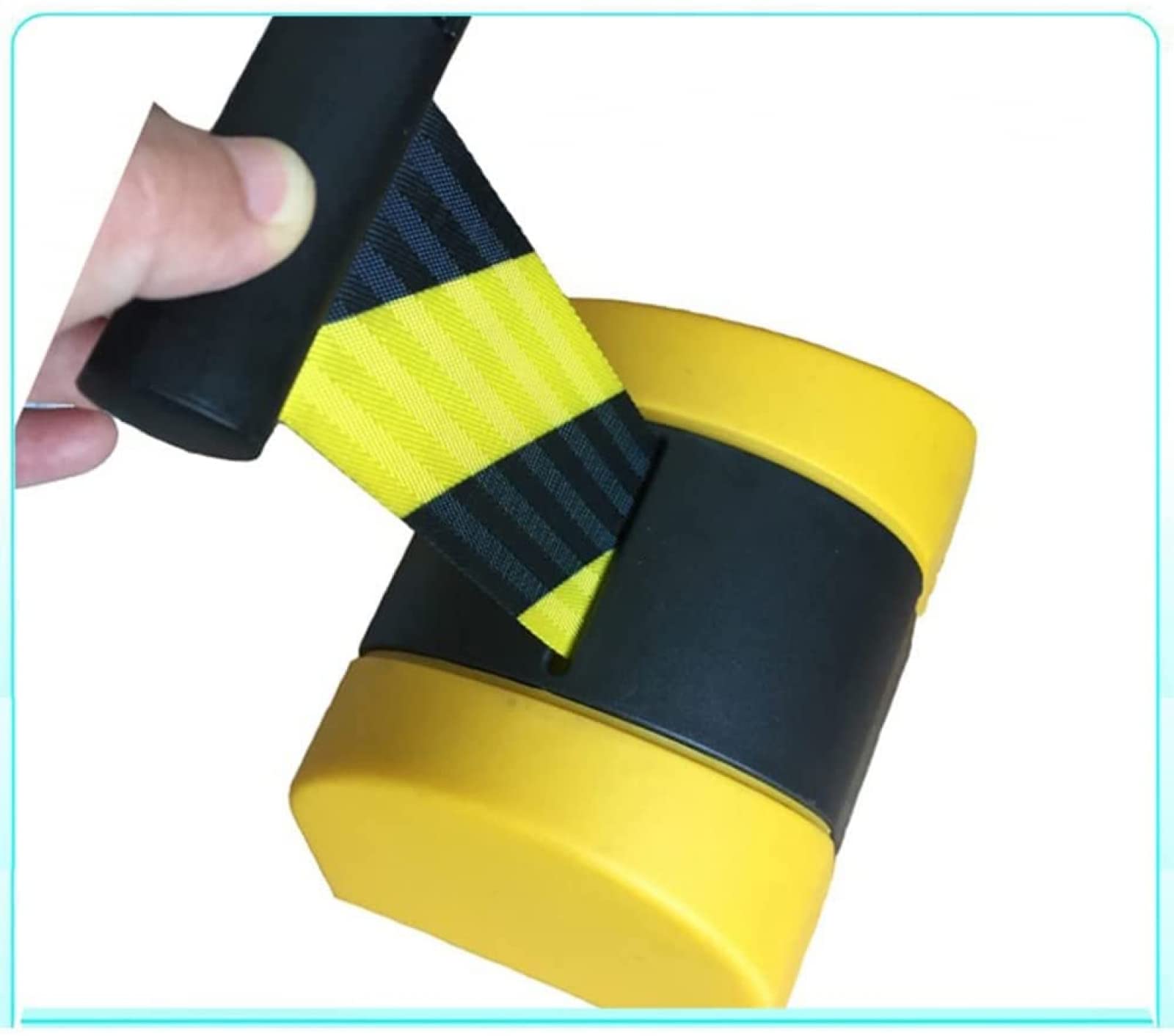 Barriera retrattile con supporto magnetico a parete, 10 m, in plastica ABS, per negozi al dettaglio, aeroporti, banche, cintura di isolamento a parete per controllo della folla e sicurezza