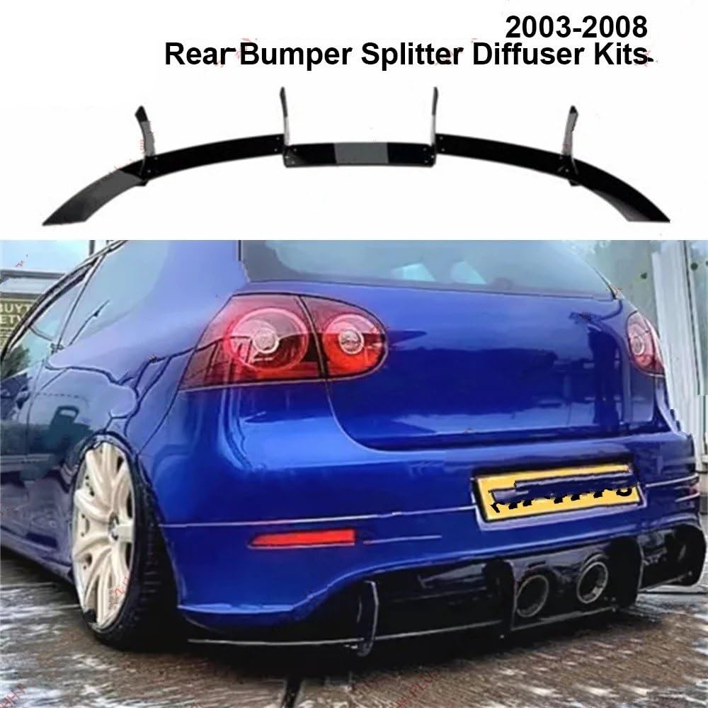 Für VW Für Golf 5 R32 Für MK5 2003-2008 Auto Heckschürze Diffusor Shark Fin Kits Zubehör Außen Modifikation Teile Heckdiffusor Heckstoßstange