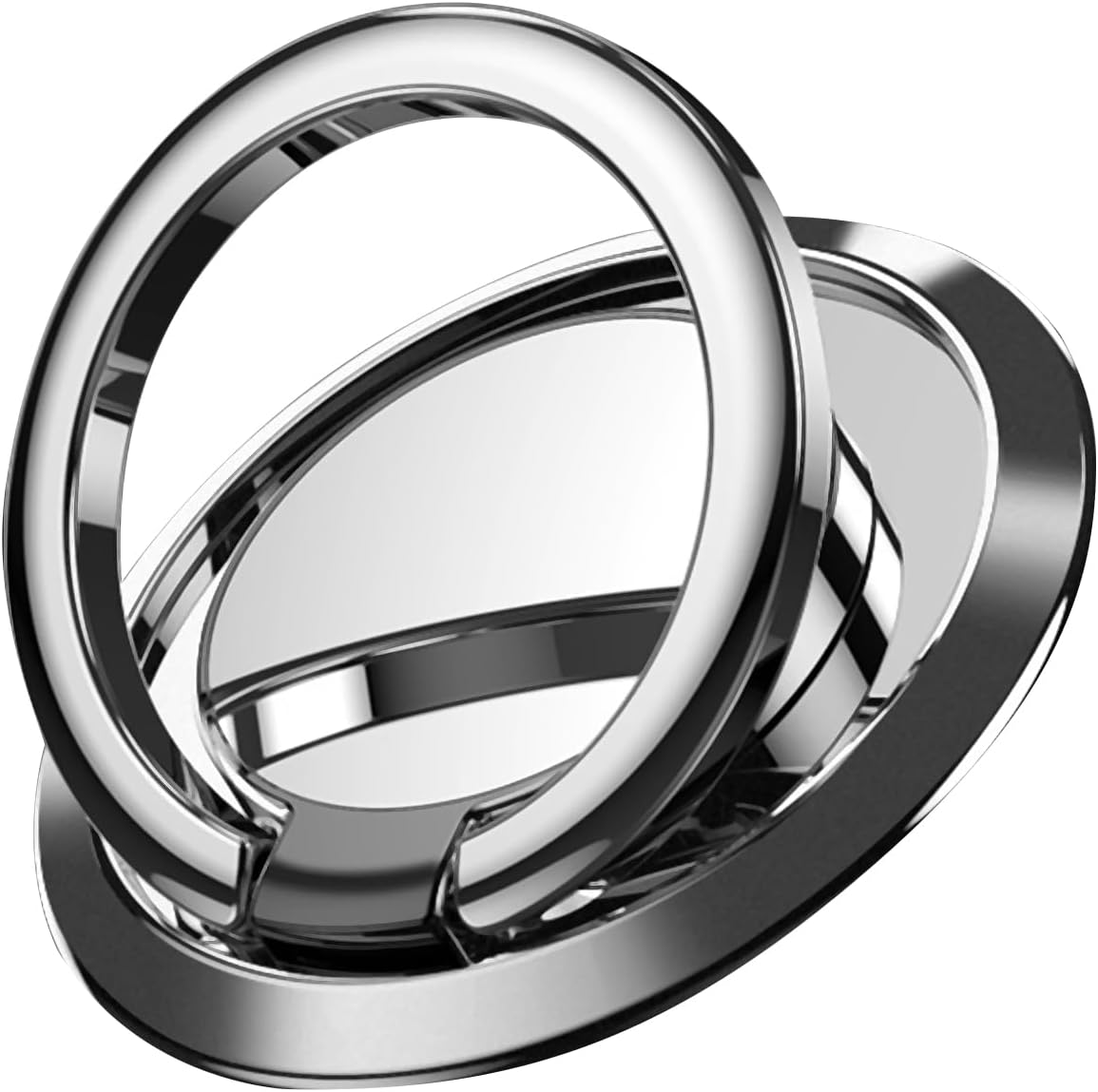 Exclusive Deal on Universal Cell Phone Ring Stand,360°Rotation Finger Grip Holder Kickstand,Compatible All Android, Smartphone,Tablet and Case-Silver - Amazon KSA Deals