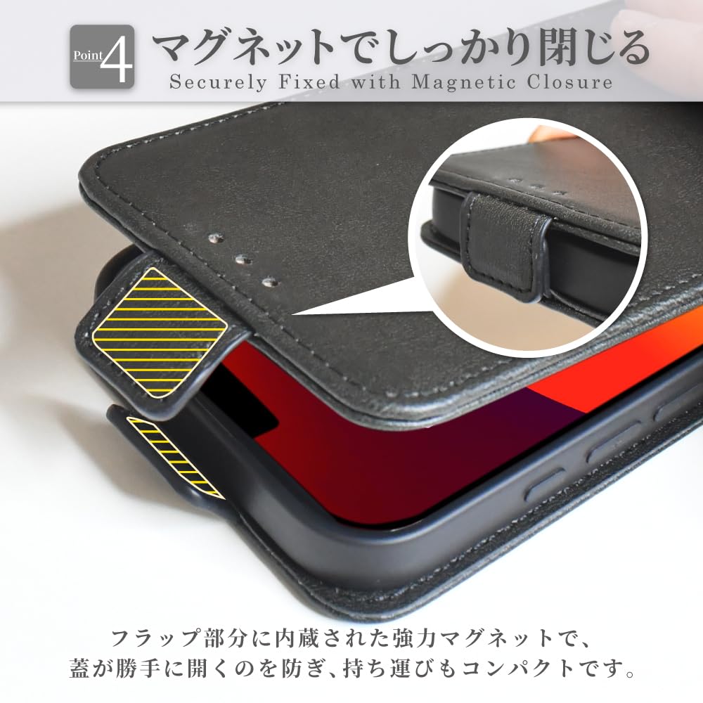 Amazon.co.jp: シズカウィルRe iPhone 12 / 12 Pro ケース 手帳