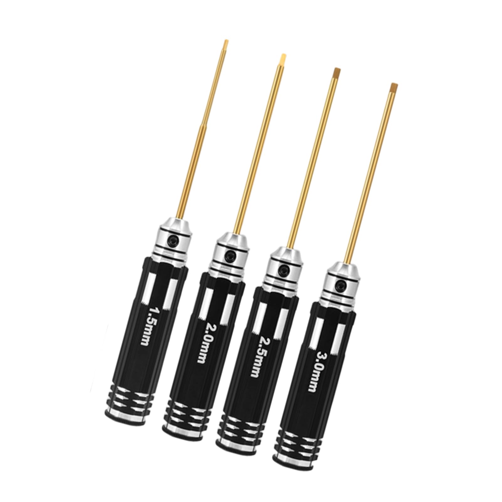 Piceioep 4Pcs Hexagonal Screwdriver Set Model Gear For Model Repair With Sturdy Metal Construction And Ergonomic Handle Gear