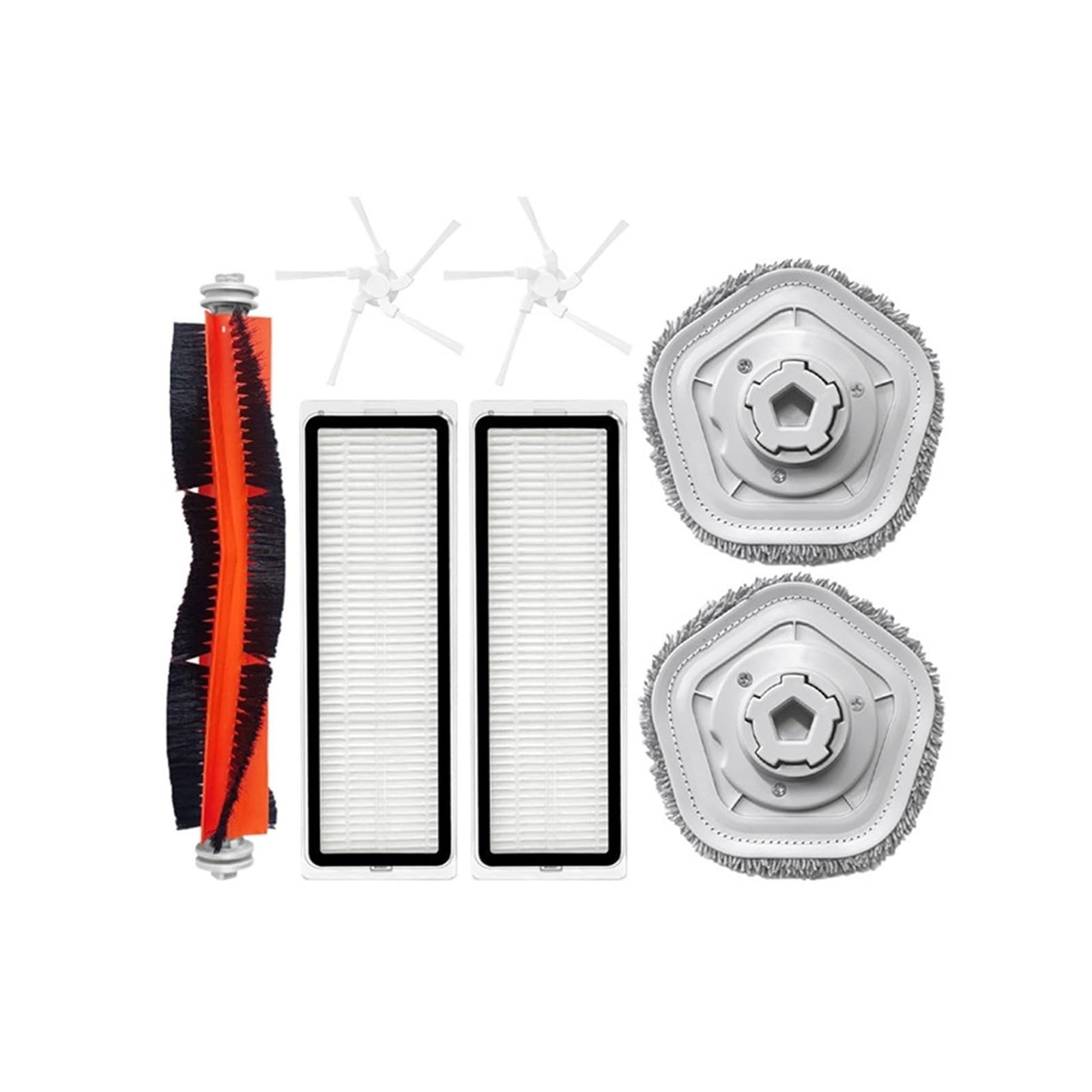 Kicici Compatible With Dreame Bot W10 / W10 PRO Accessories Robot Vacuum Cleaner HEPA Filter Main Side Brush Mop Cloth Pad Replacement Parts