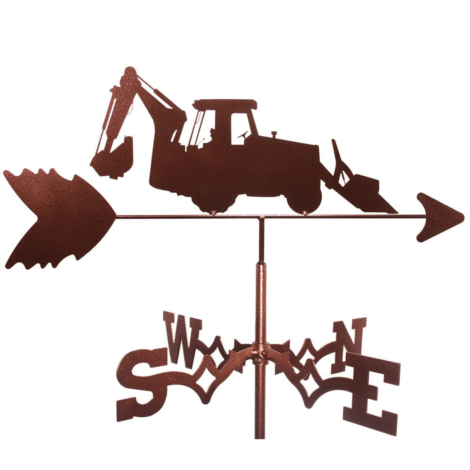 WIQUYBML Weathervane Weathercock Wind Vane Durable Farm Scene Direction Indicator for Courtyard Garden Outdoor