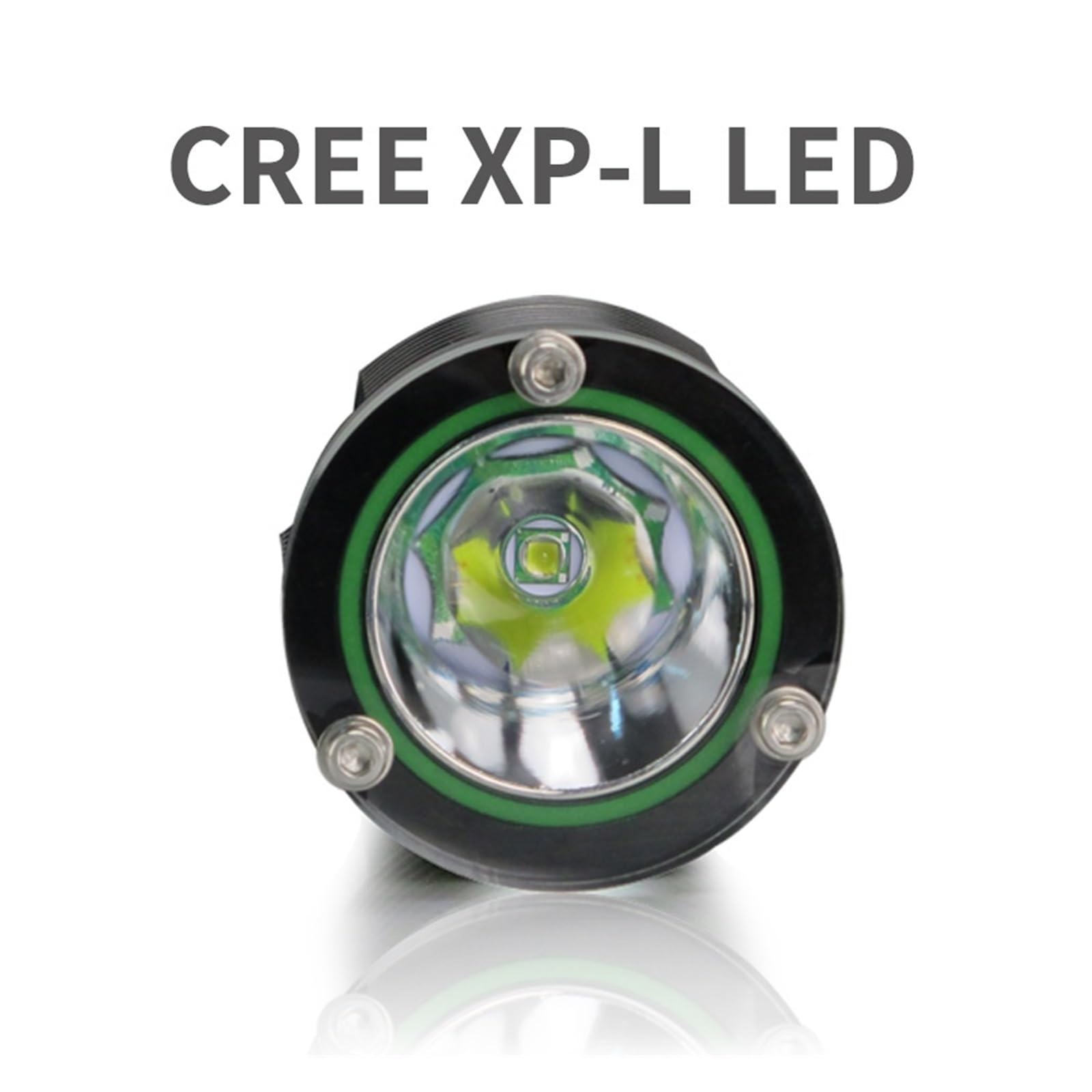 Latarka do nurkowania, D10XL W16XL 6500K Światło Do Nurkowania Wodoodporna 100m Latarka XM-L2 U2 Światła LED Wbudowana Bateria 18650 do sportów podwodnych(With battery)