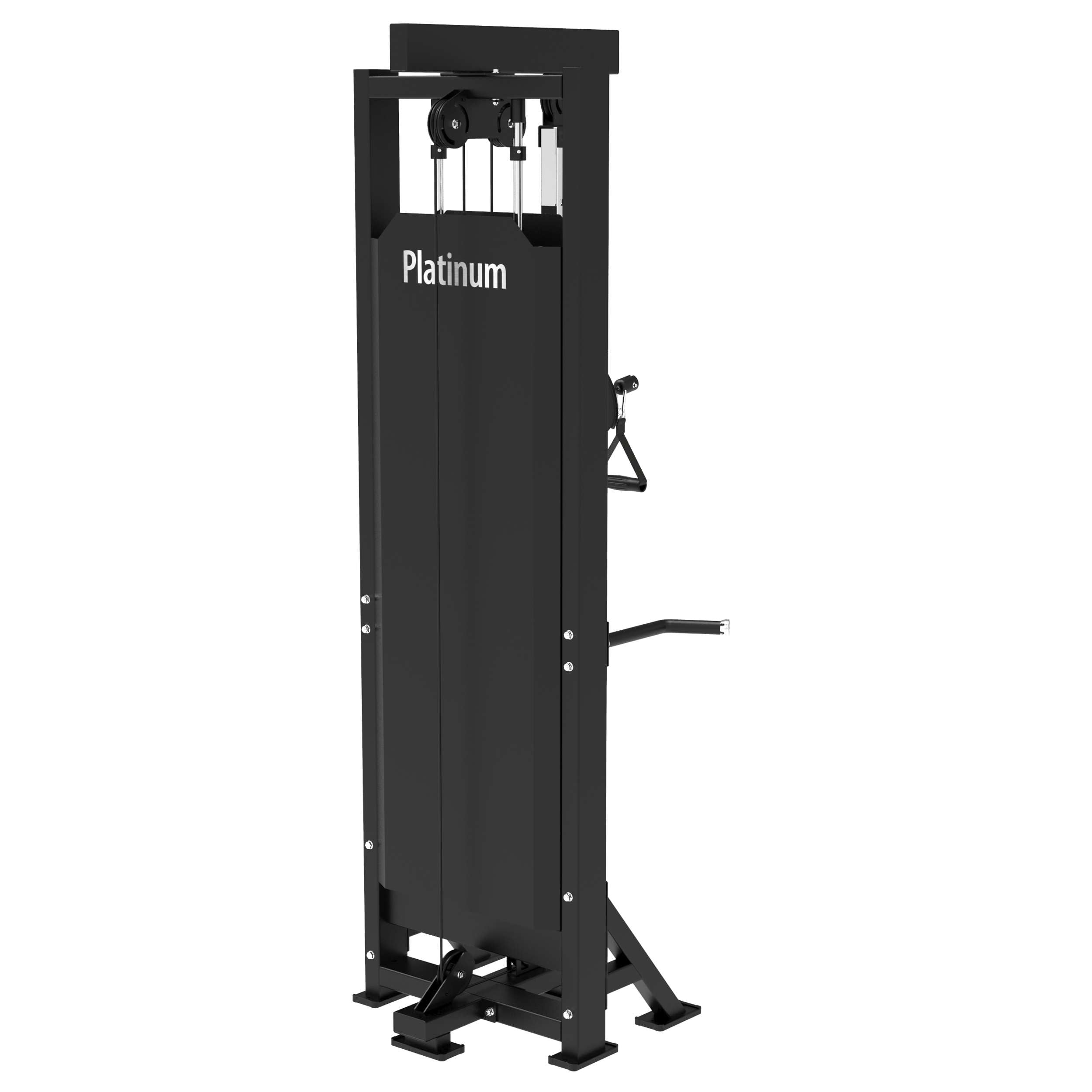 Tunturi Platinum Multi-/Single-Station Kraftstation – Fitnessgerät – Pin Loaded Heimtrainer – Mit Steckgewichten – V-Serie