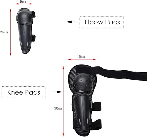 Miniatura 4 de Protector de cuerpo completo para niños, para jóvenes, chaleco de motocicleta para montar en motocicleta, protectores de codo y rodilla, protector