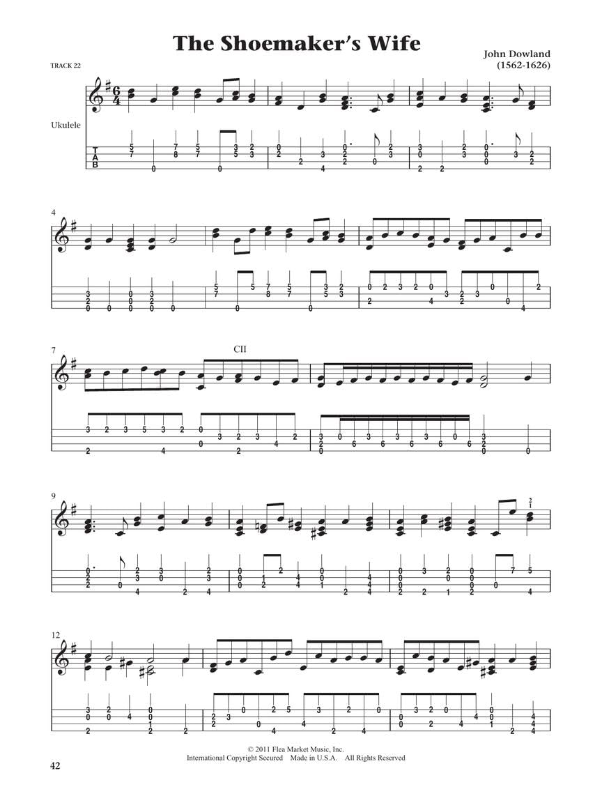 From Lute To Uke Early Music For Ukulele (Arr Mizen Tony) Uke Bk/Cd