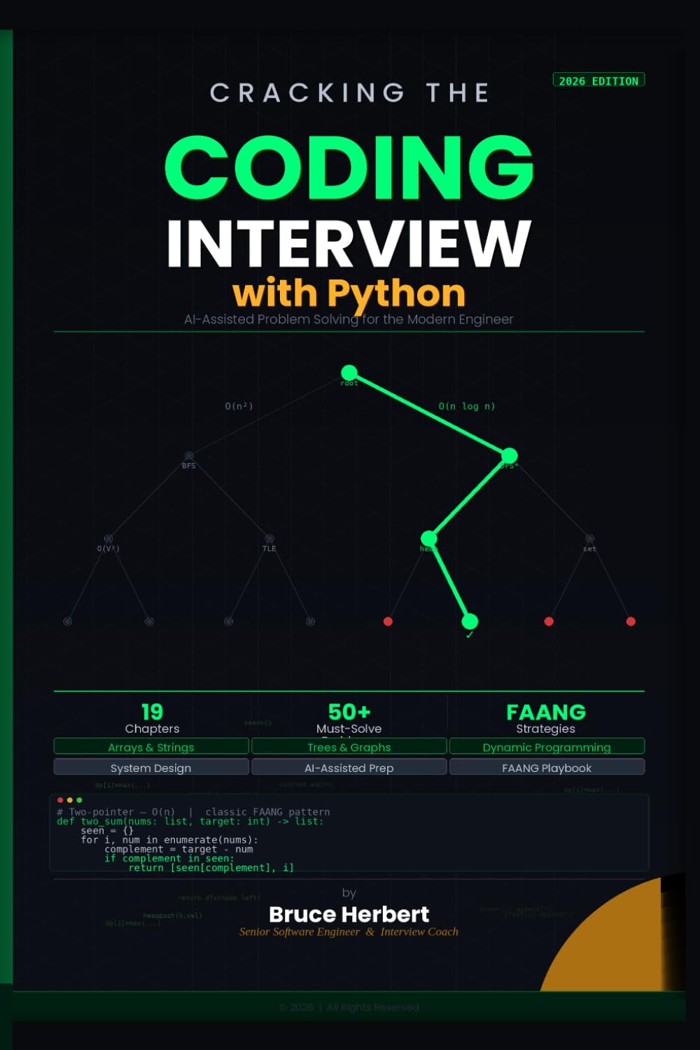 Cracking the Coding Interview with Python: The Complete Guide to Algorithms, Problem-Solving, and AI-Assisted Interview Prep