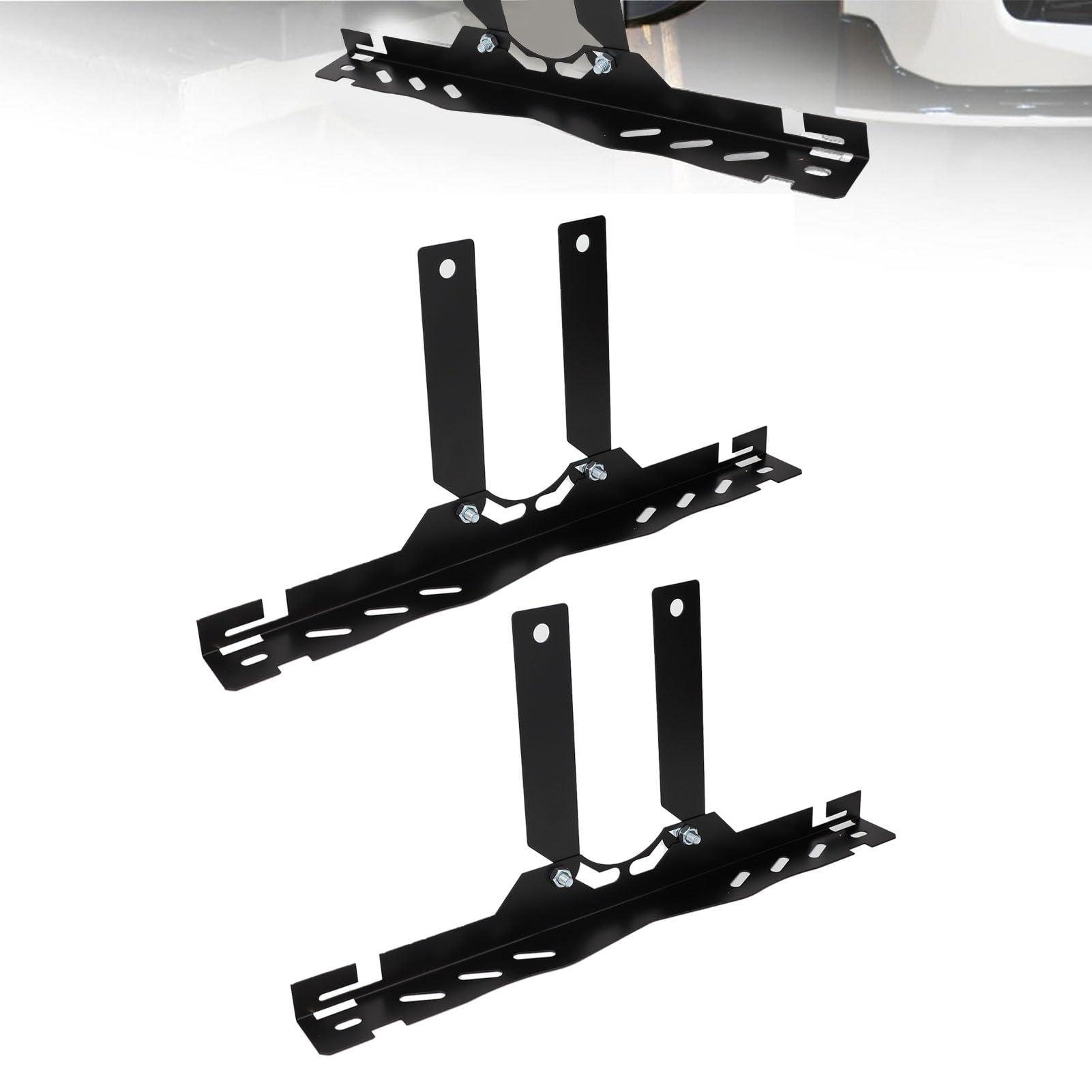 2 Set Alloy Steel Wheel Hub Alignment Plate with Hanging Hole, No