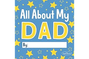 Capture Cherished Memories with ‘All About My Dad’ Activity Book for Kids