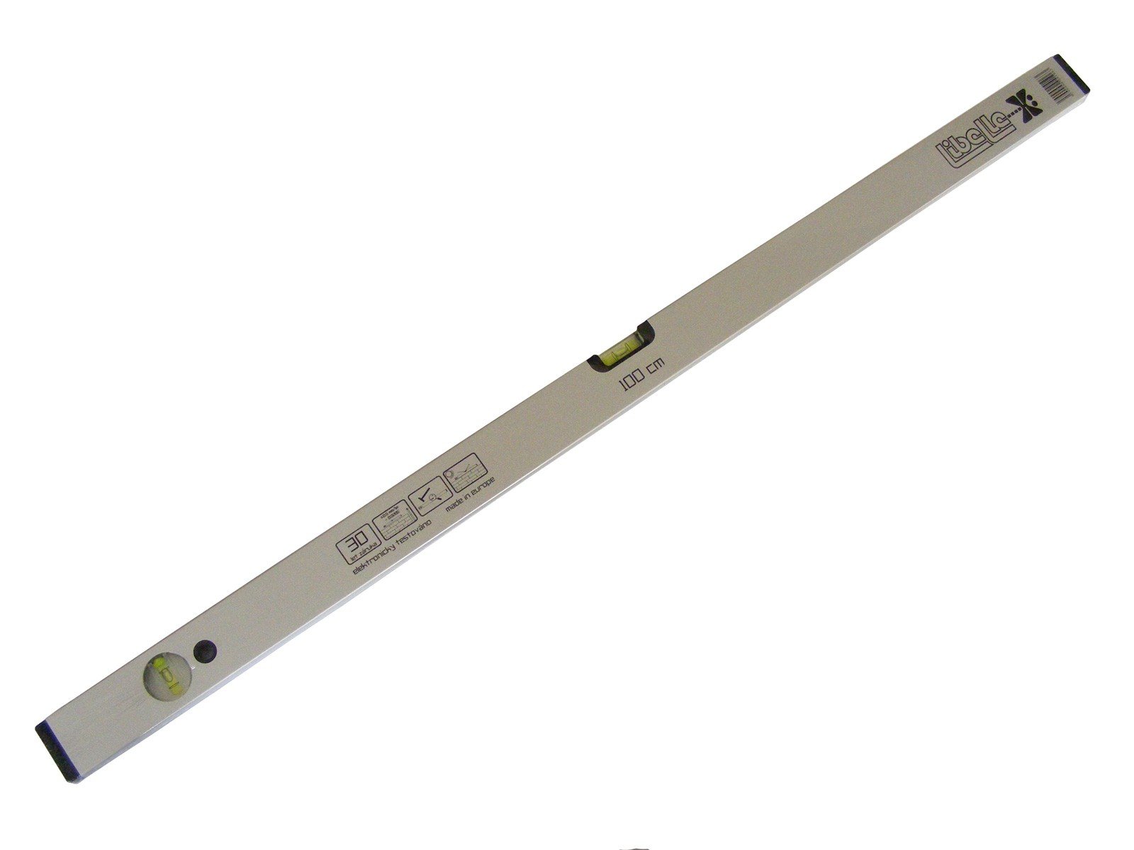 Zestaw poziomicy - 60/100/200 cm - z wysoką dokładnością (0,5 mm/1 m)