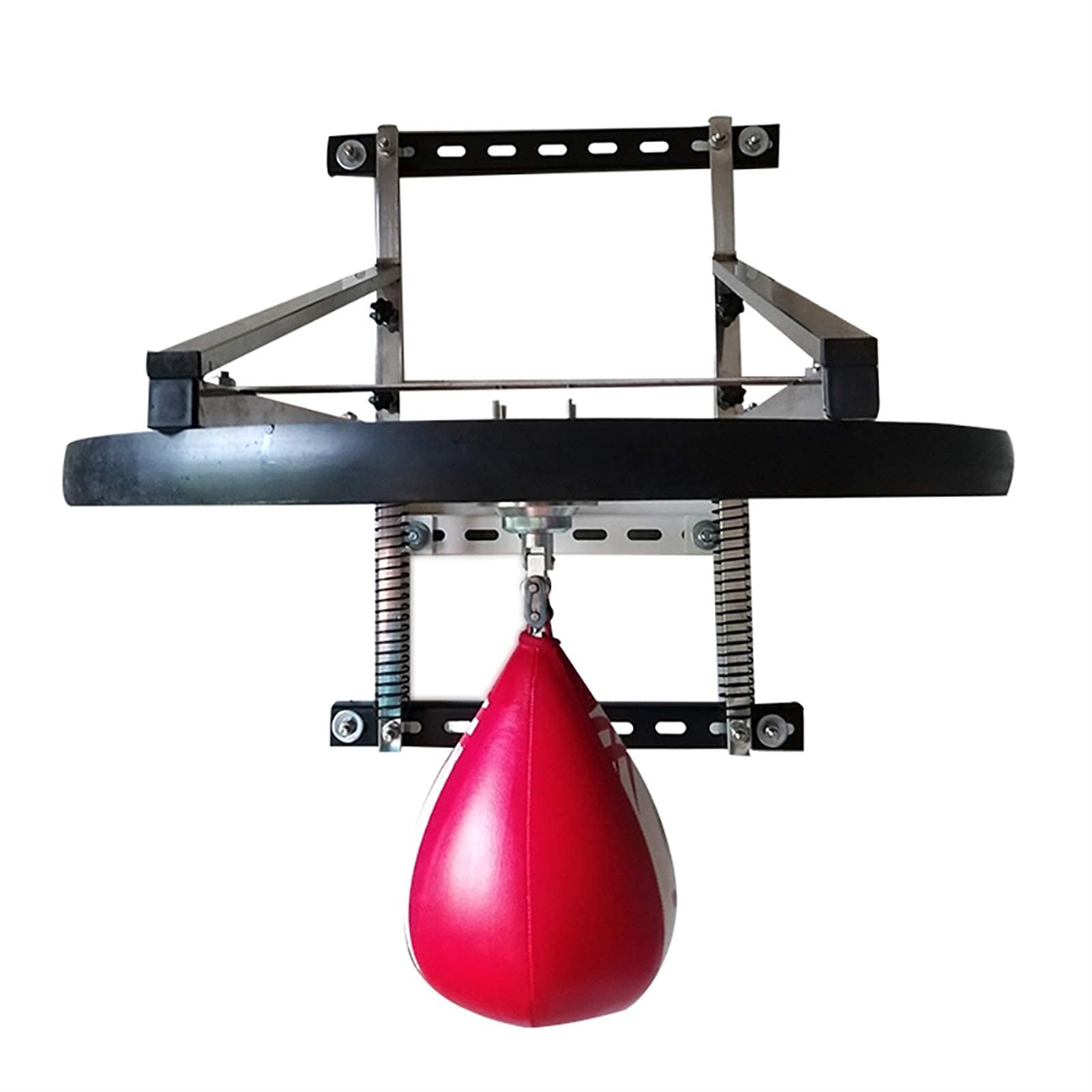 Speed Bag Per Boxe Con Base A Ventosa - Altezza Regolabile 130-152 Cm, Per Allenamento Di Coordinazione E Velocità Speed Bag Per Boxe Con Base A Ventosa - Altezza Regolabile 130-152 Cm, Per Allenamento Di Coordinazione E Velocità