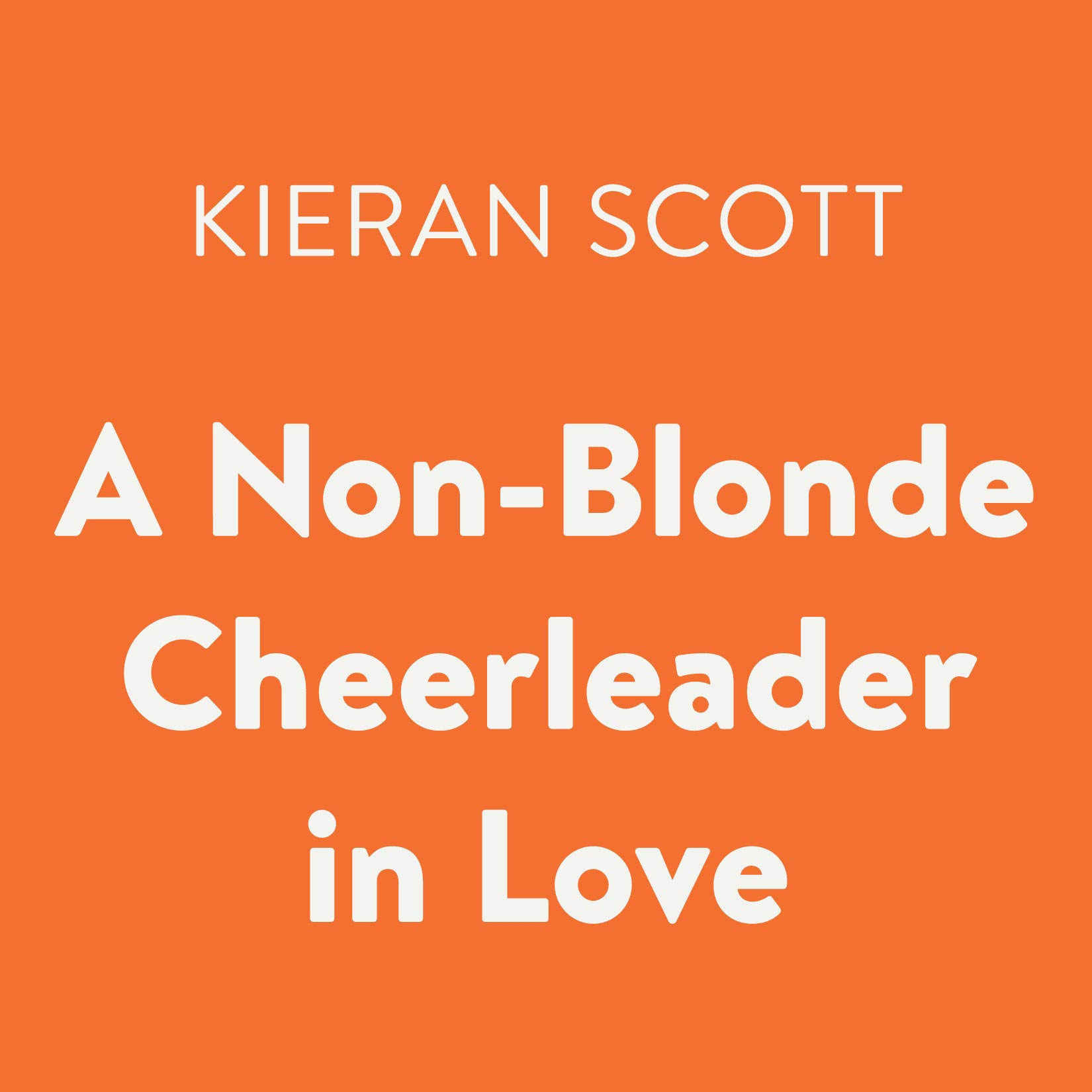 Cover art for A Non-Blonde Cheerleader in Love