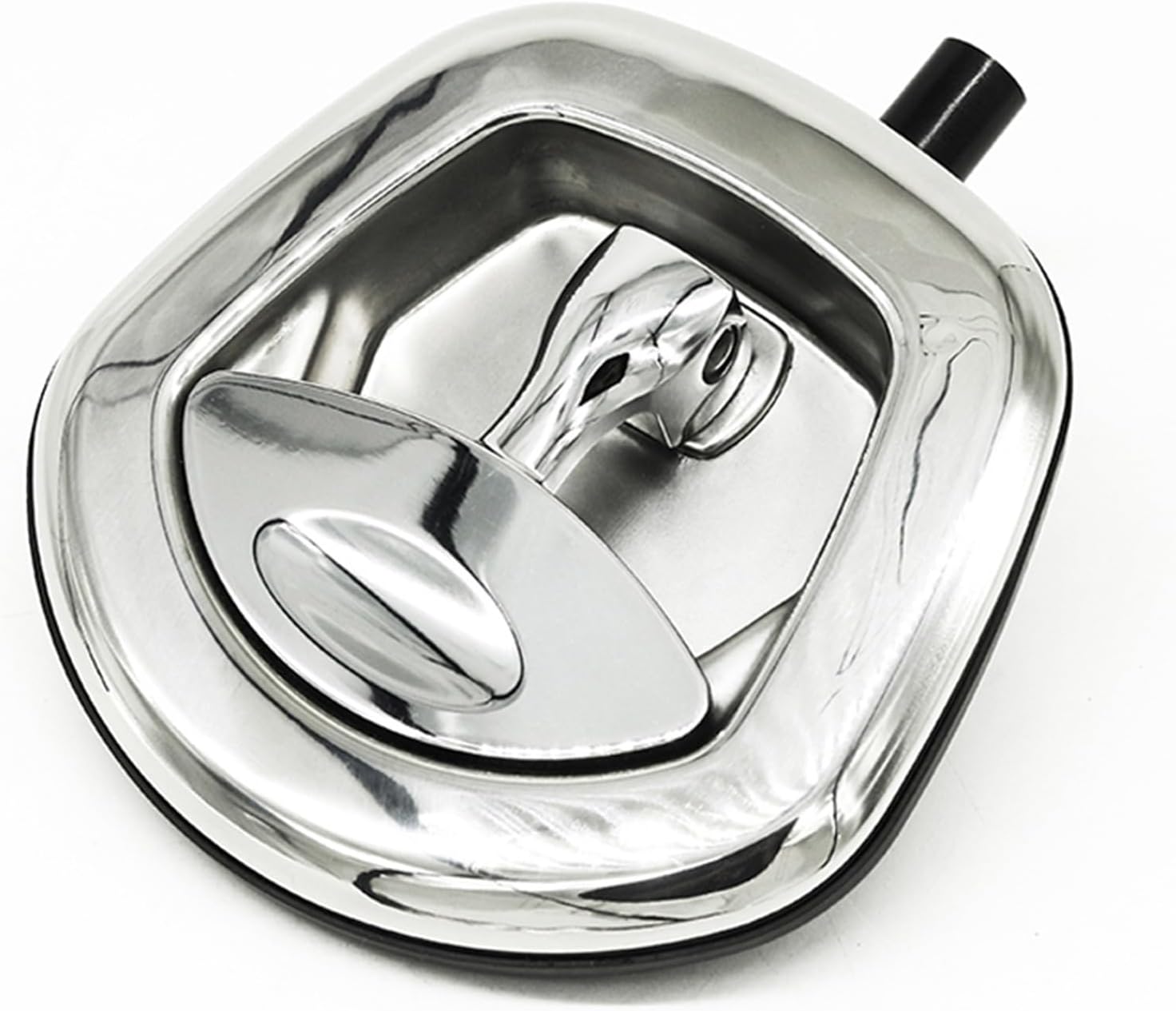 Stainless Steel Ute Tray Cabinet Door Lock Container Seal Whale Tail T Handle 1Pcs