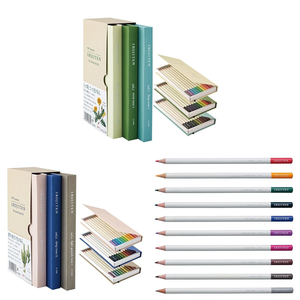 Amazon | 【セット買い】トンボ鉛筆 色鉛筆 30色 (ブック型) 色辞典 第 Amazon | 【セット買い】トンボ鉛筆 色鉛筆 30色 (ブック型) 色辞典 第