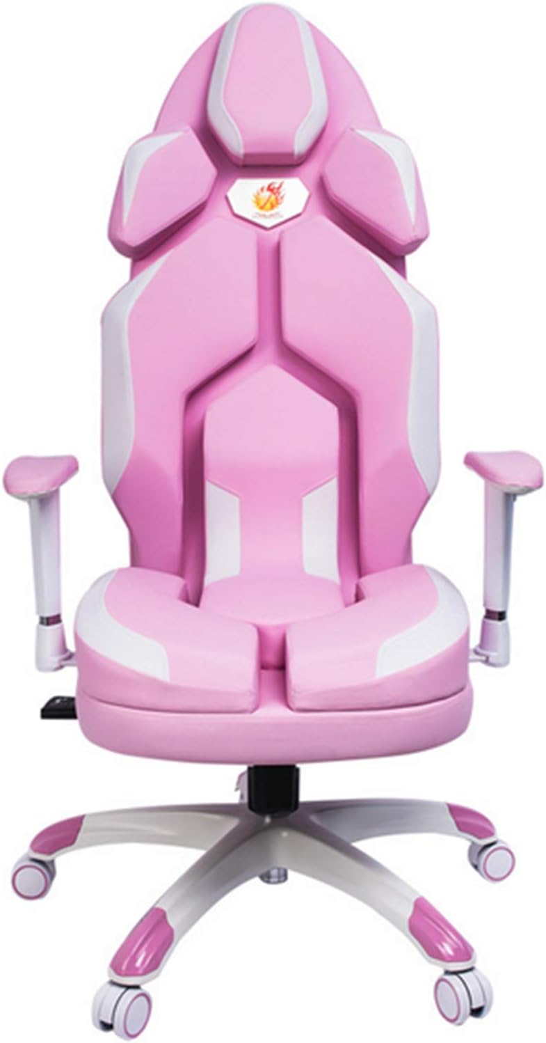 Renovation House Gaming Chair Ergonomic Racing Style Computer Chair Reclining 130 Degree Adjustable High Back Leather Office Chair Birthday