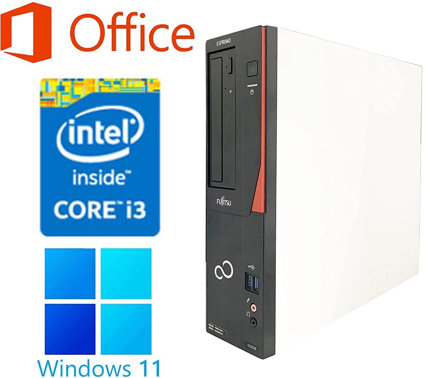 Amazon.co.jp: 【整備済み品】 富士通 デスクトップPC D583/Windows11 