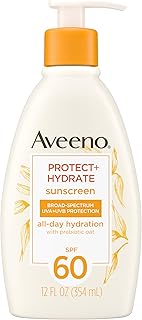 Aveeno Protect + Hydrate Sunscreen Lotion SPF 60
