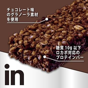 森永製菓 - inバー　グラノーラ　72本セット inバープロテイン グラノーラ | inゼリー・inバープロテイン