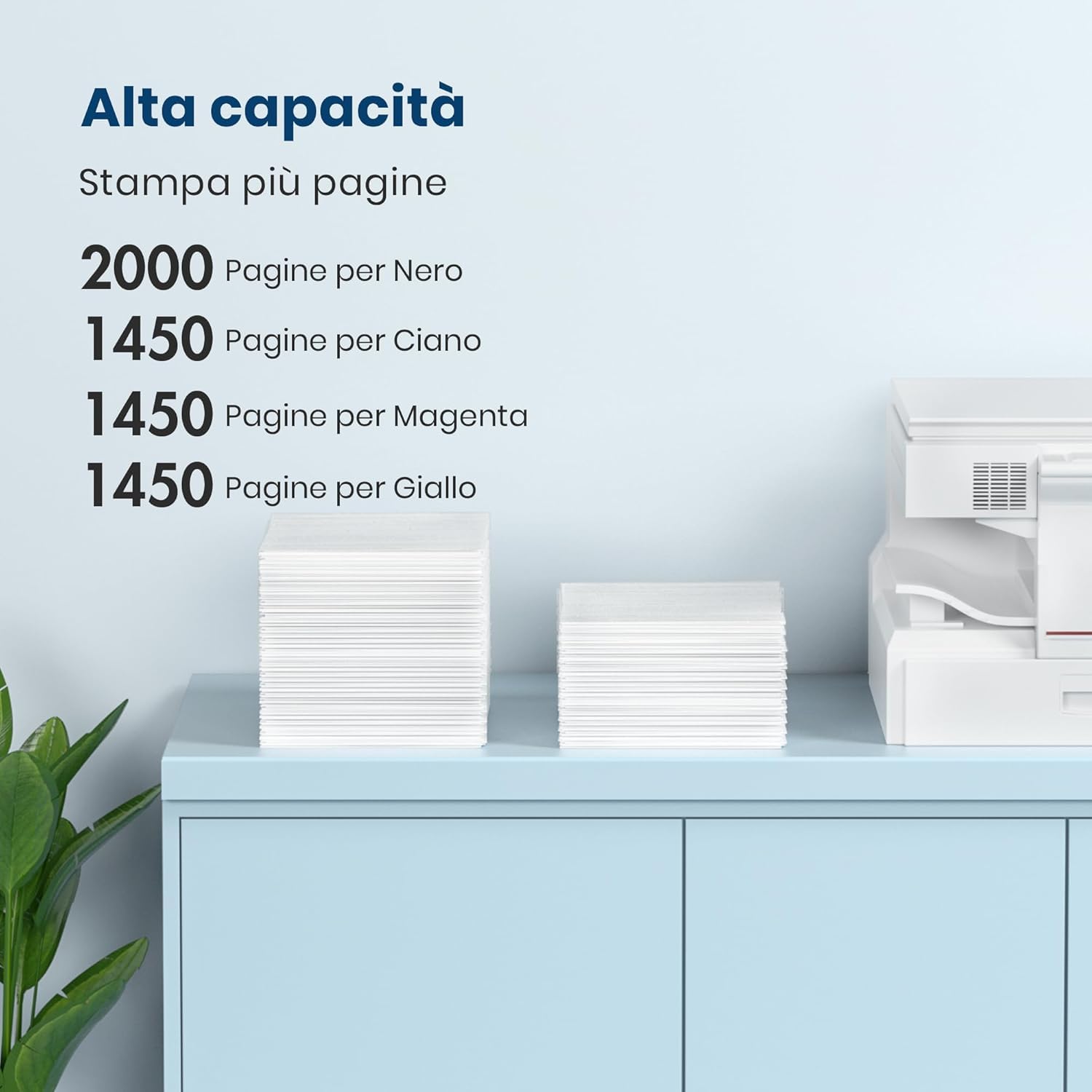 953 XL Multipack Cartucce per HP 953 953XL Compatibili per HP Officejet Pro 7740 7720 8715 8210 8710 8720 8730 8725 8740 7730 7700 (Nero Ciano Giallo Magenta)