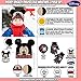 Disney Boys' Mickey Mouse, Car Lightning McQueen Winter Hat & Mittens or Gloves Set (Toddler/Little Boys), Size Age 4-7, Mickey Ears Gloves Set - Red