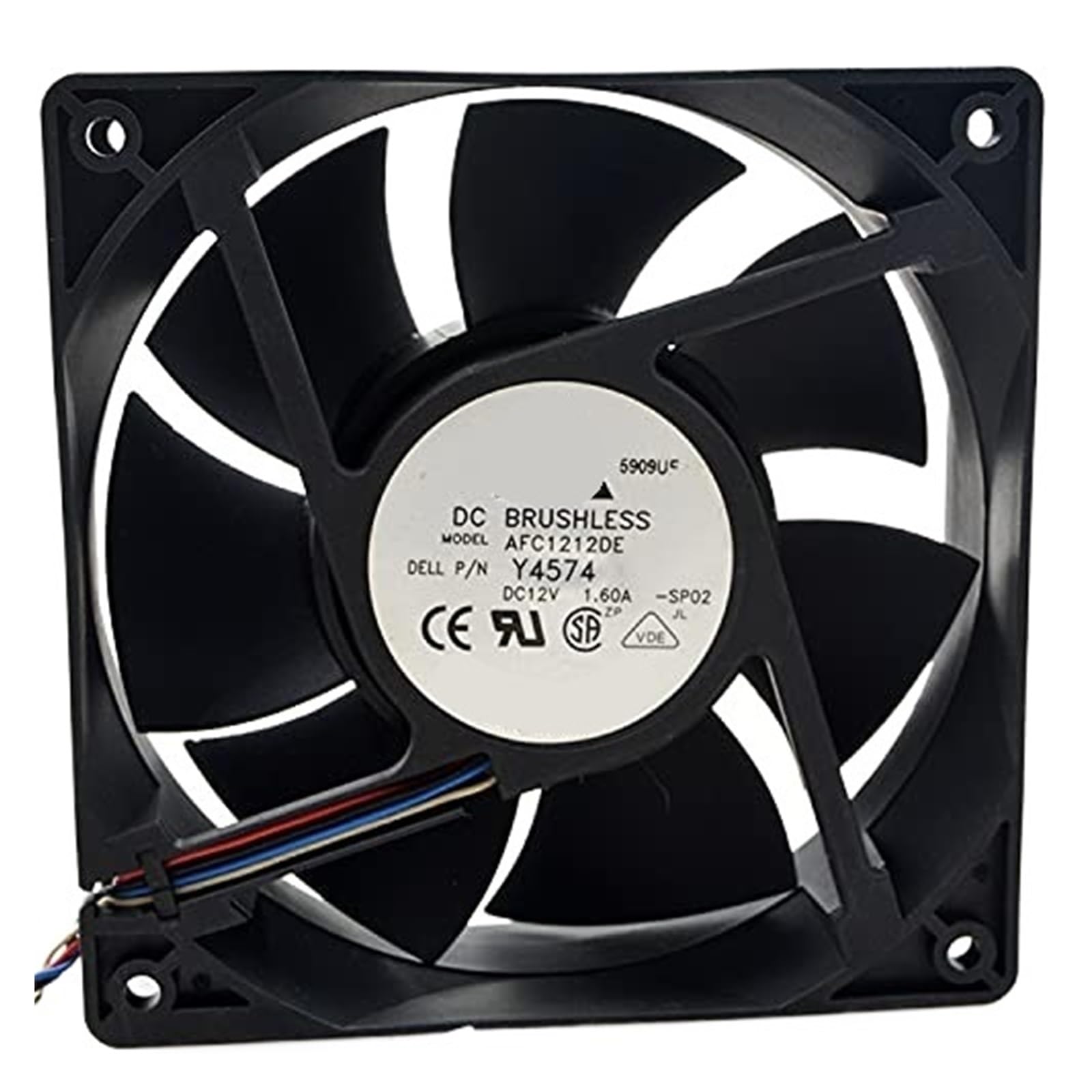 WESAWQGH AFC1212DE 12038 12V 1.6A 154.5CFM Cooling fan