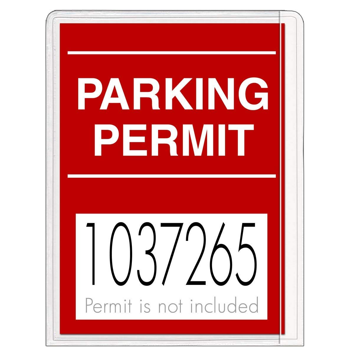 Amazon.com: STORE SMART - 2 Parking Permit Holder for Windshields