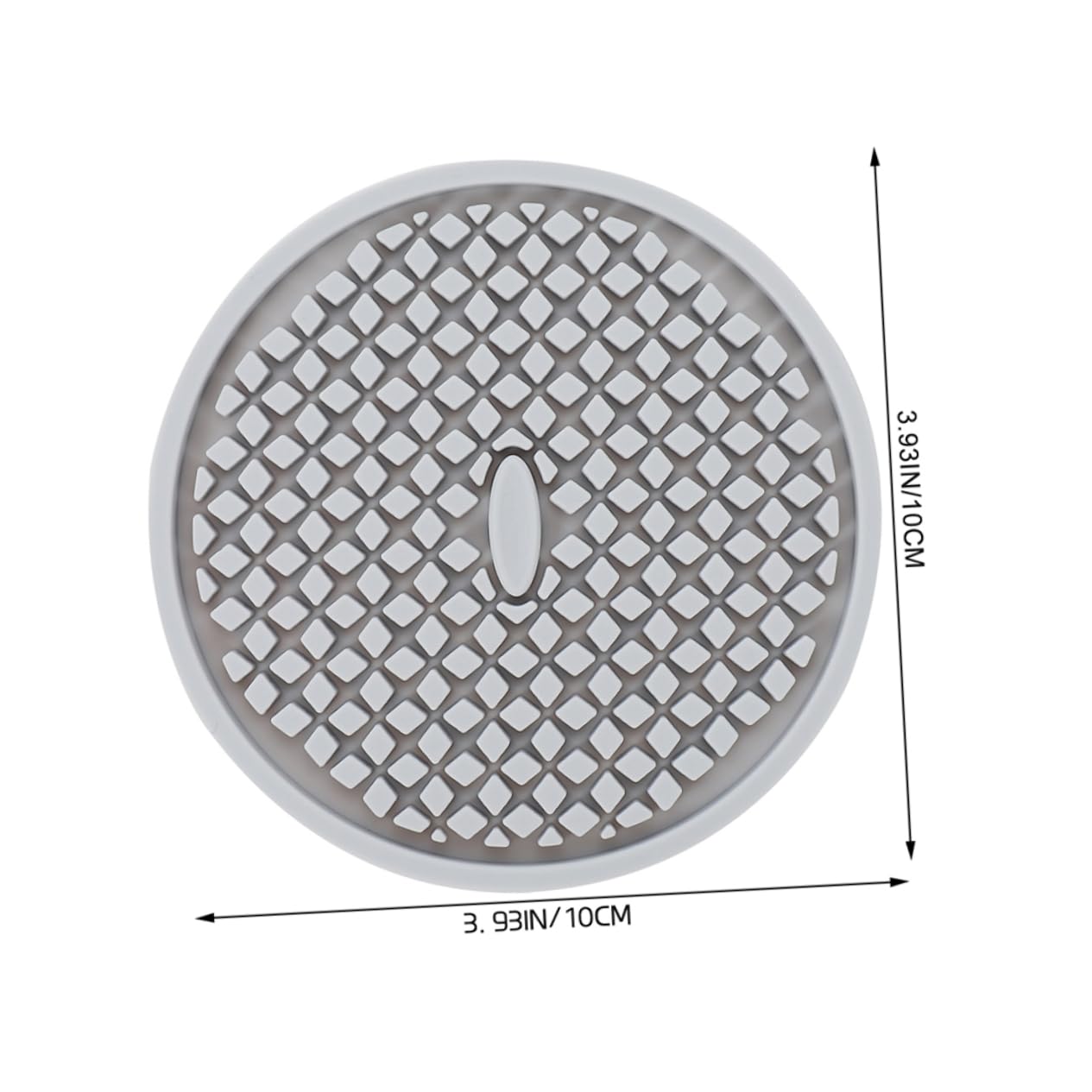 MAGICLULU 12piezas Posavasos De Silicona Antideslizantes Aislantes y Resistentes Al Calor para Bebidas Hogar y Oficina Color Gris
