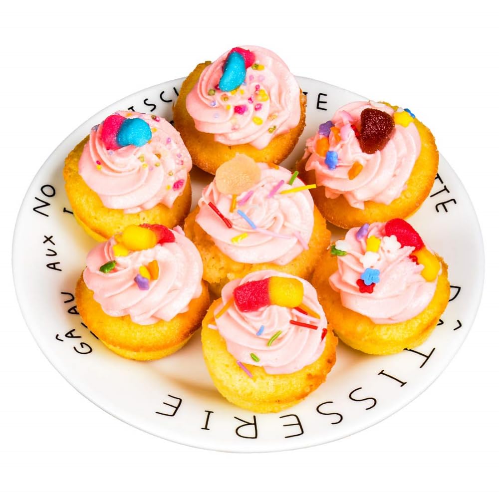 Stampo Per 6 Muffin In Silicone Antiaderente - Teglia Grande Per Cupcake, Uova, Quiche E Dessert - Adatto A Forno E Microonde